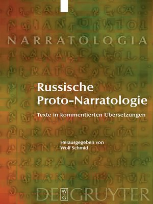 cover image of Russische Proto-Narratologie